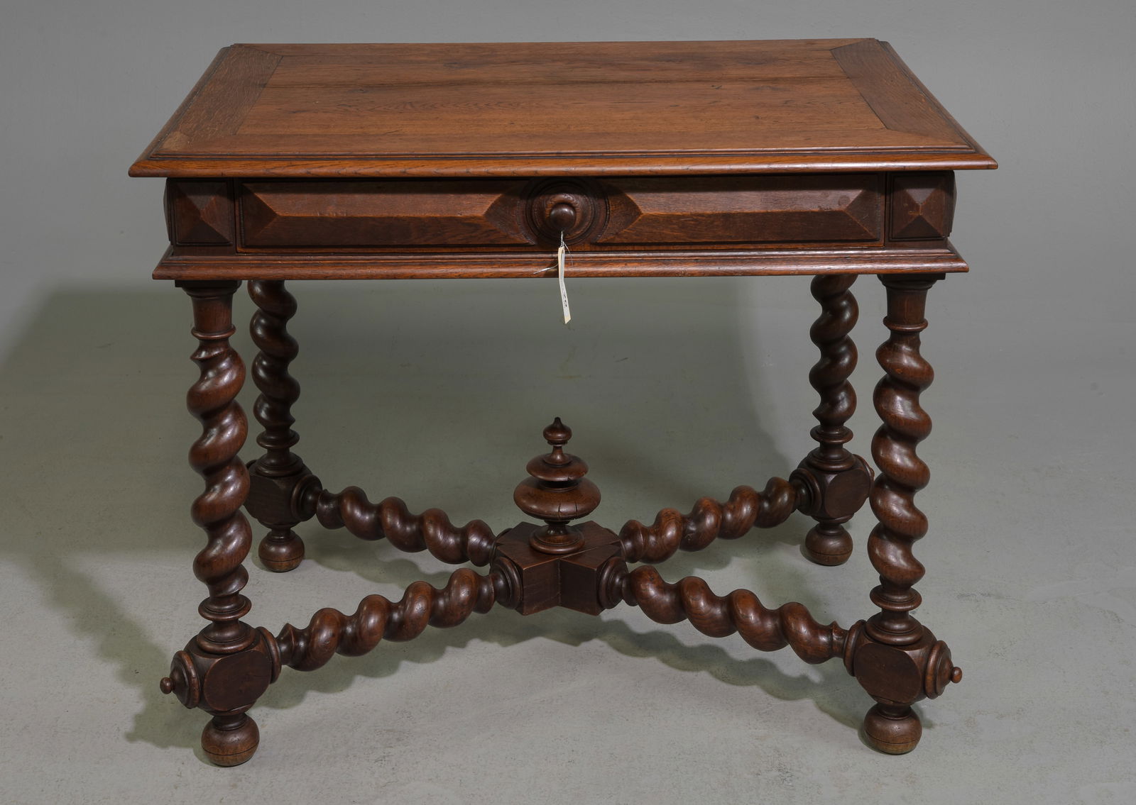 Louis XIII Style French Twist Writing Table (1 of 5)