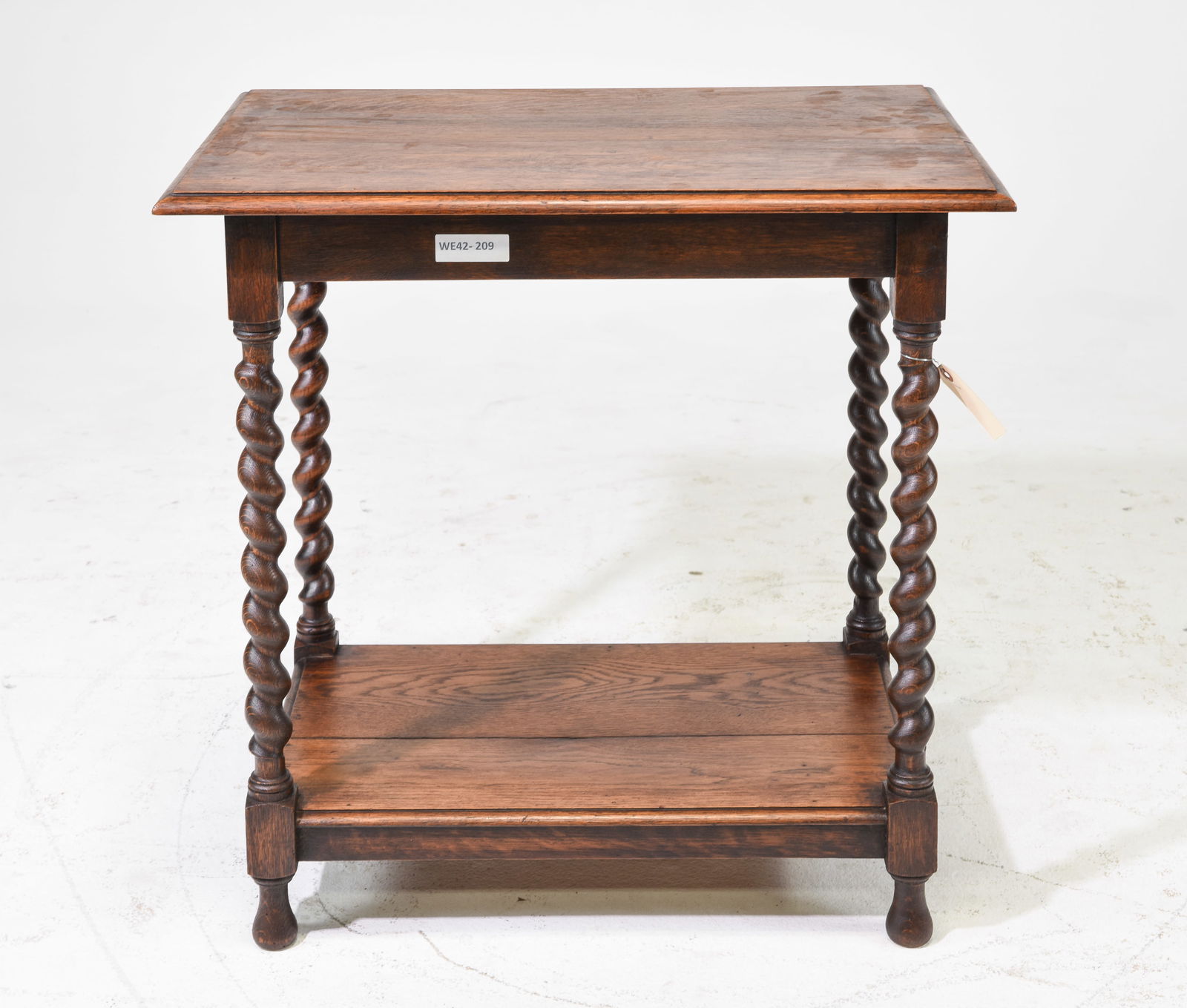 Rectangular Oak Barley Twist Table (1 of 5)