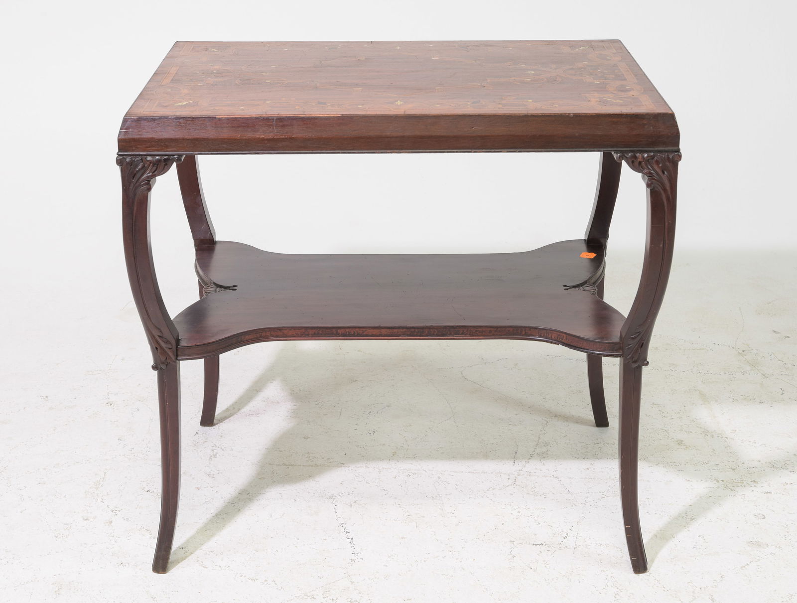 Louis XV Style 2 Tier Side Table (1 of 6)