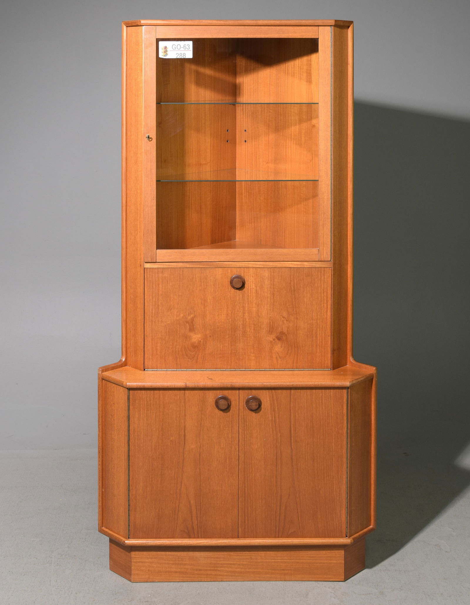 Mid Century Modern Corner Cabinet By Turnidge (1 of 7)