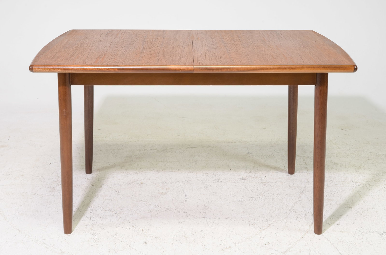 Mid Century Modern Table with Pop Up Leaf - Meredew: Danish Modern Style Dining Table with Pop Up / Butterfly Leaf by Meredew - 28.5 Inches tall x 52 x 33, leaf is 20 inches