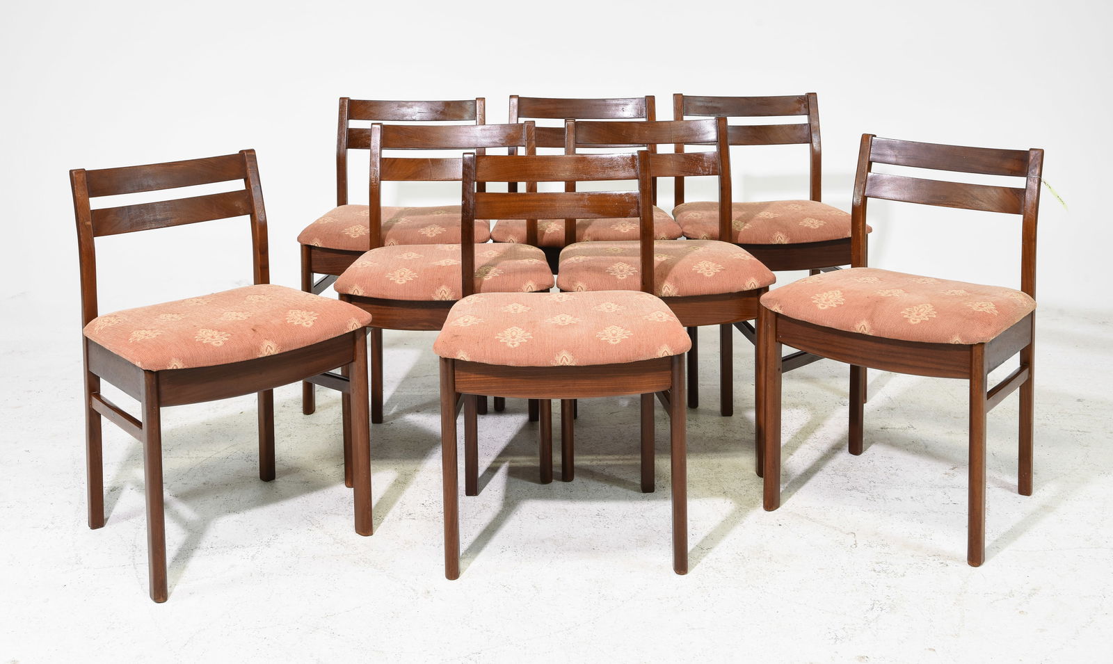 Set of 8 Mid Century Modern Dining Chairs (1 of 5)