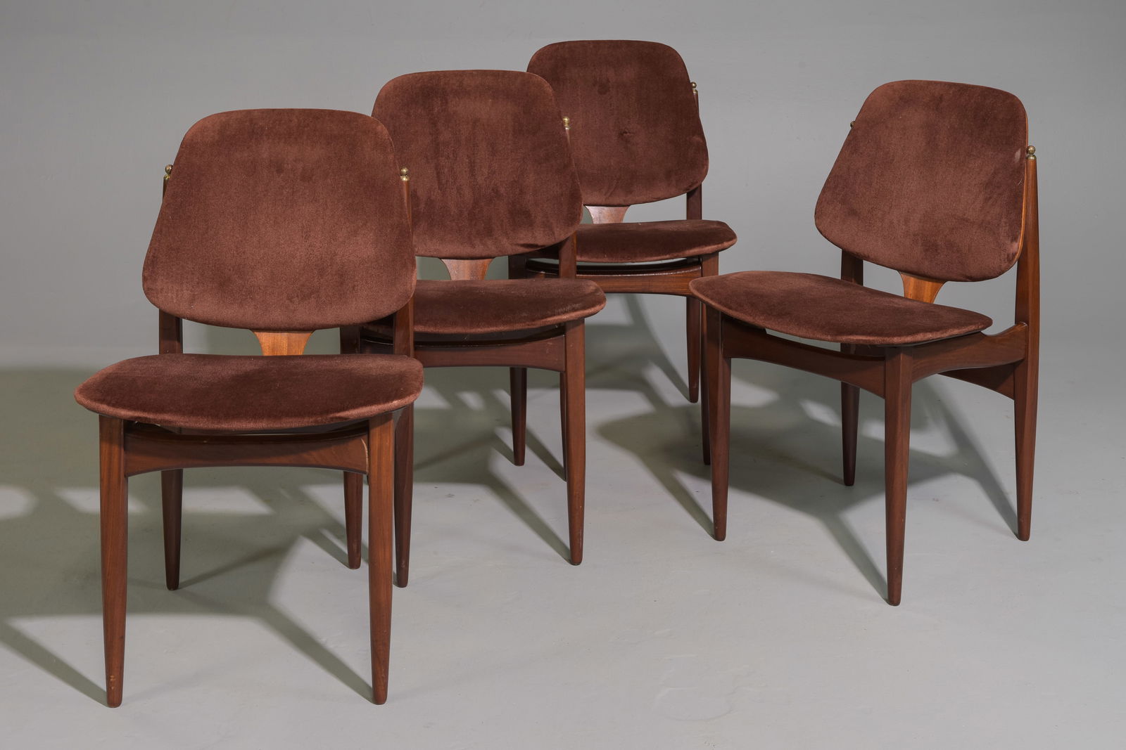 4 Mid Century Modern Dining Chairs (1 of 4)