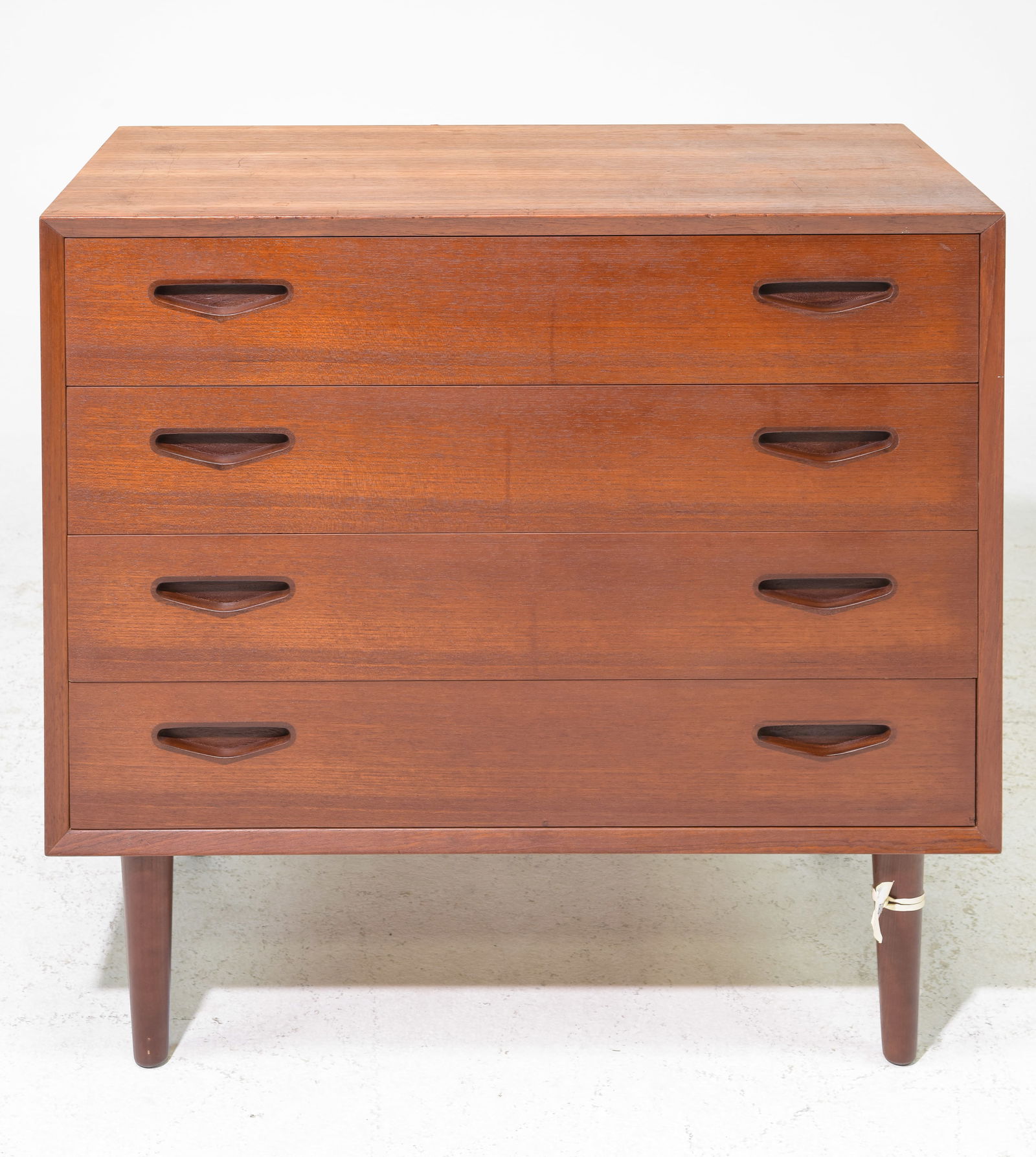 Danish Mid Century Modern 4 Drawer Chest / Bedside (1 of 6)