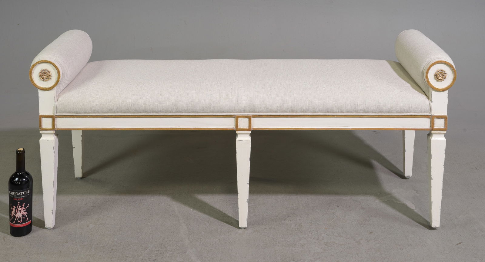 Swedish Style Painted Hall / Window Bench #2 (1 of 3)