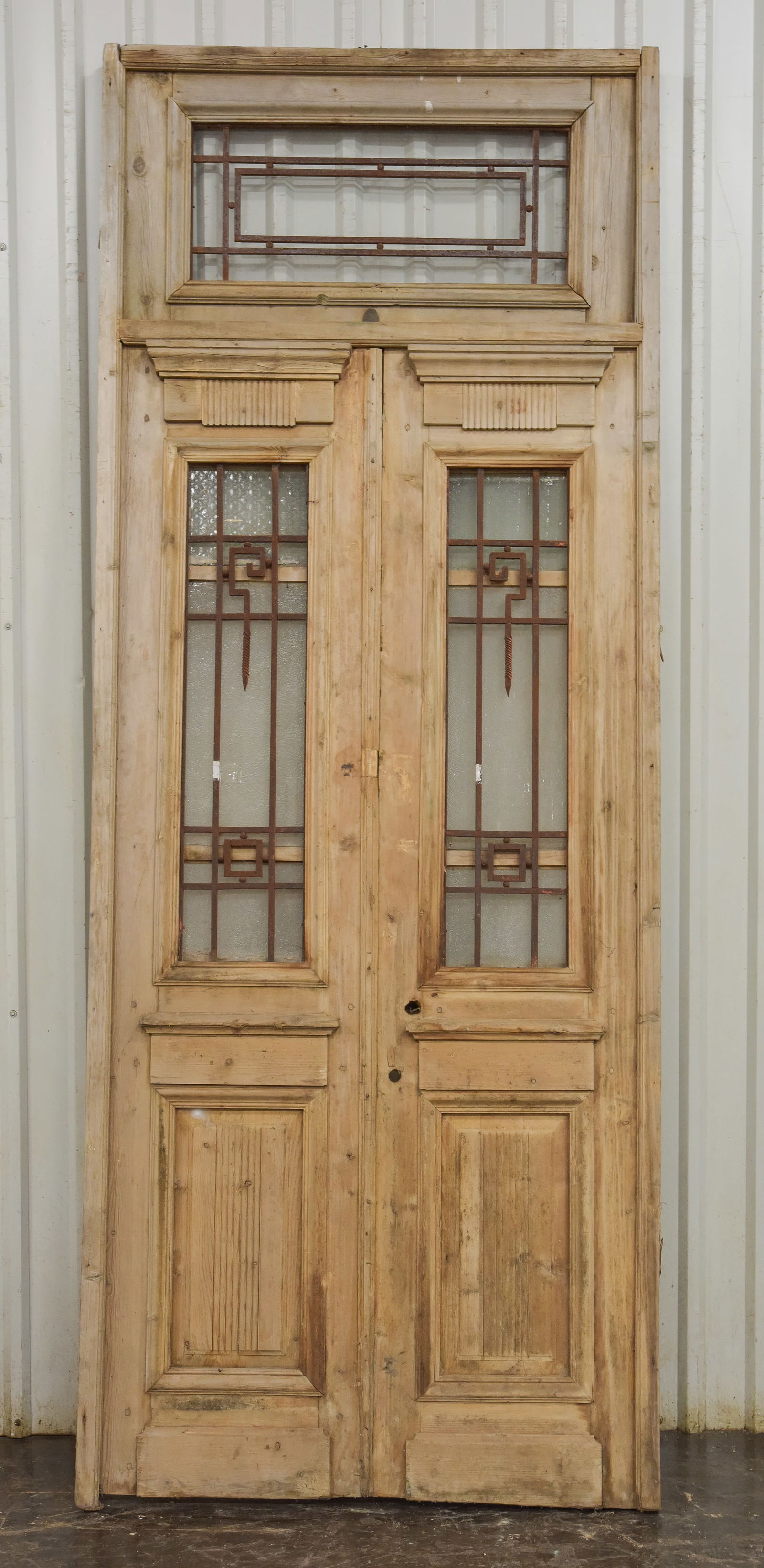 Framed Large Door with Iron Inserts #1 (1 of 7)