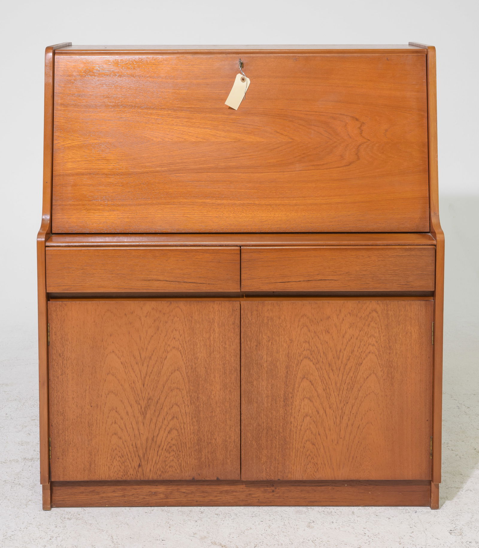 Mid Century Modern Drop Front Desk - Remploy (1 of 6)