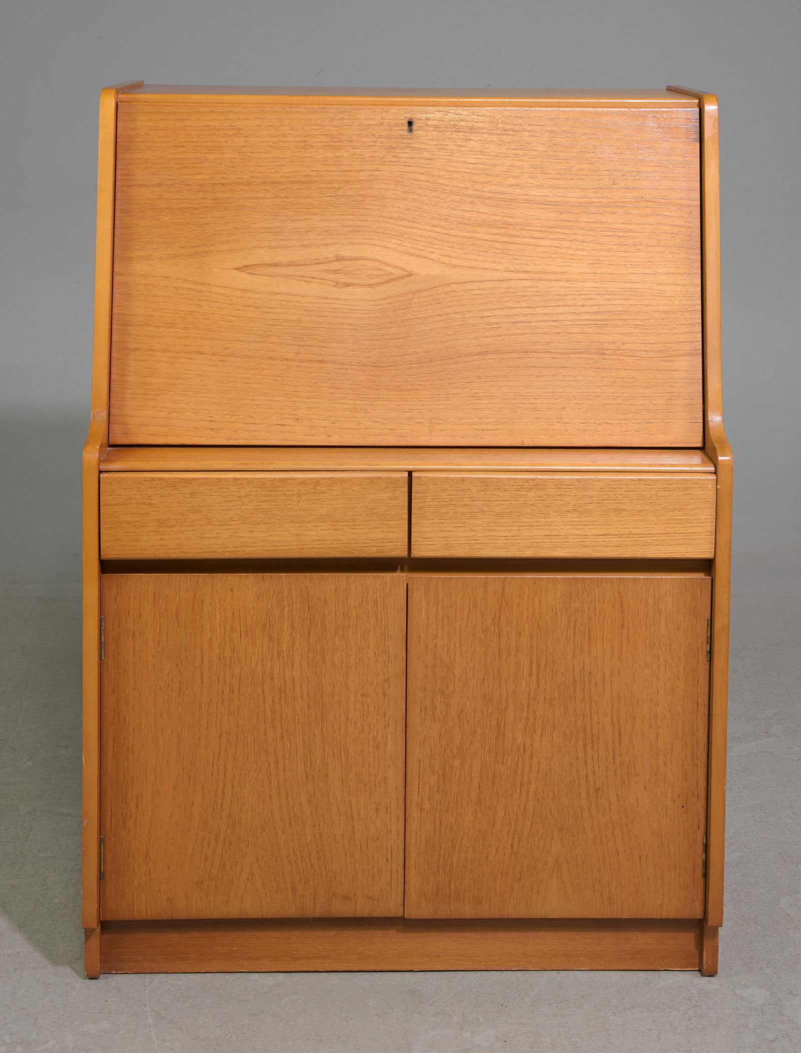 Mid Century Modern Drop Front Desk - Remploy (1 of 5)