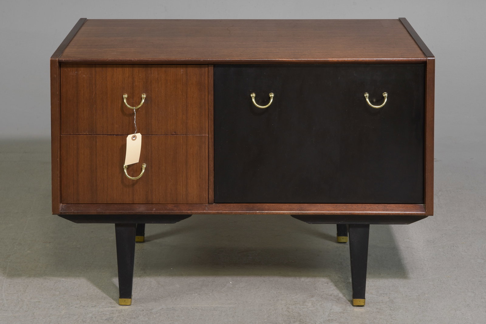 G-Plan Black and Tola Mid Century Modern Cocktail Chest (1 of 5)