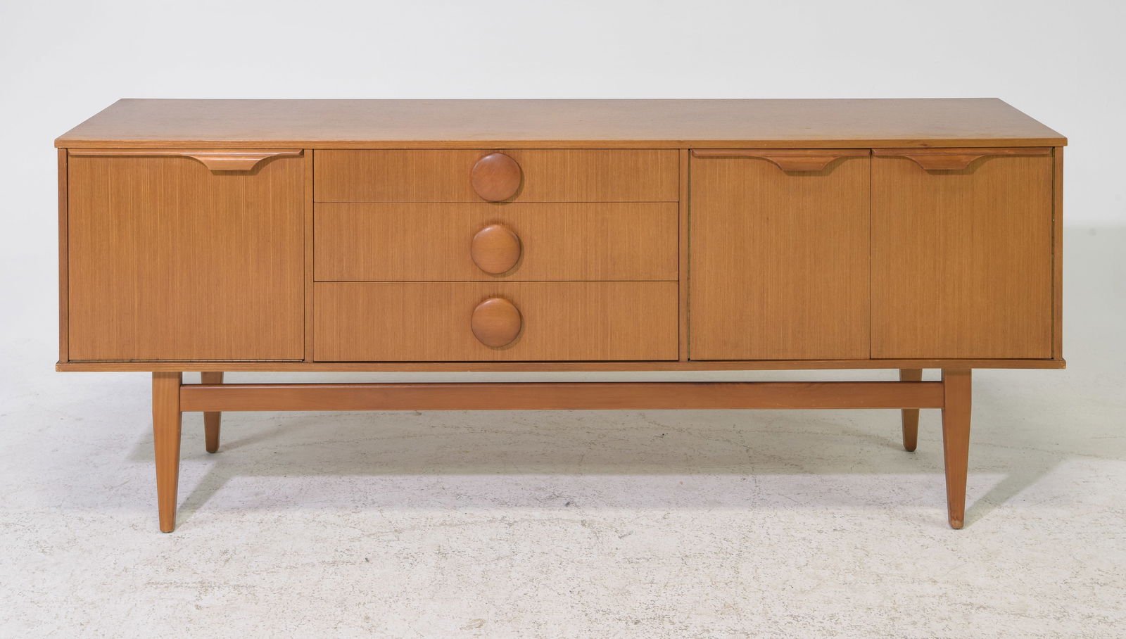 Mid Century Modern Sideboard with Folded Handles (1 of 7)
