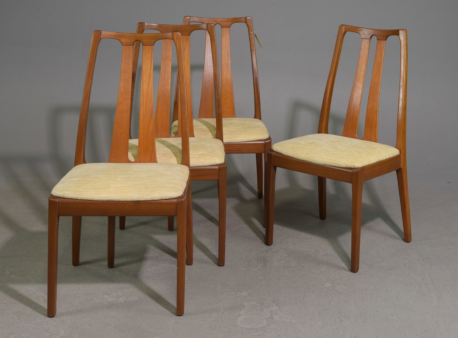 4 Mid Century High Back Dining Chairs By Nathan (1 of 4)