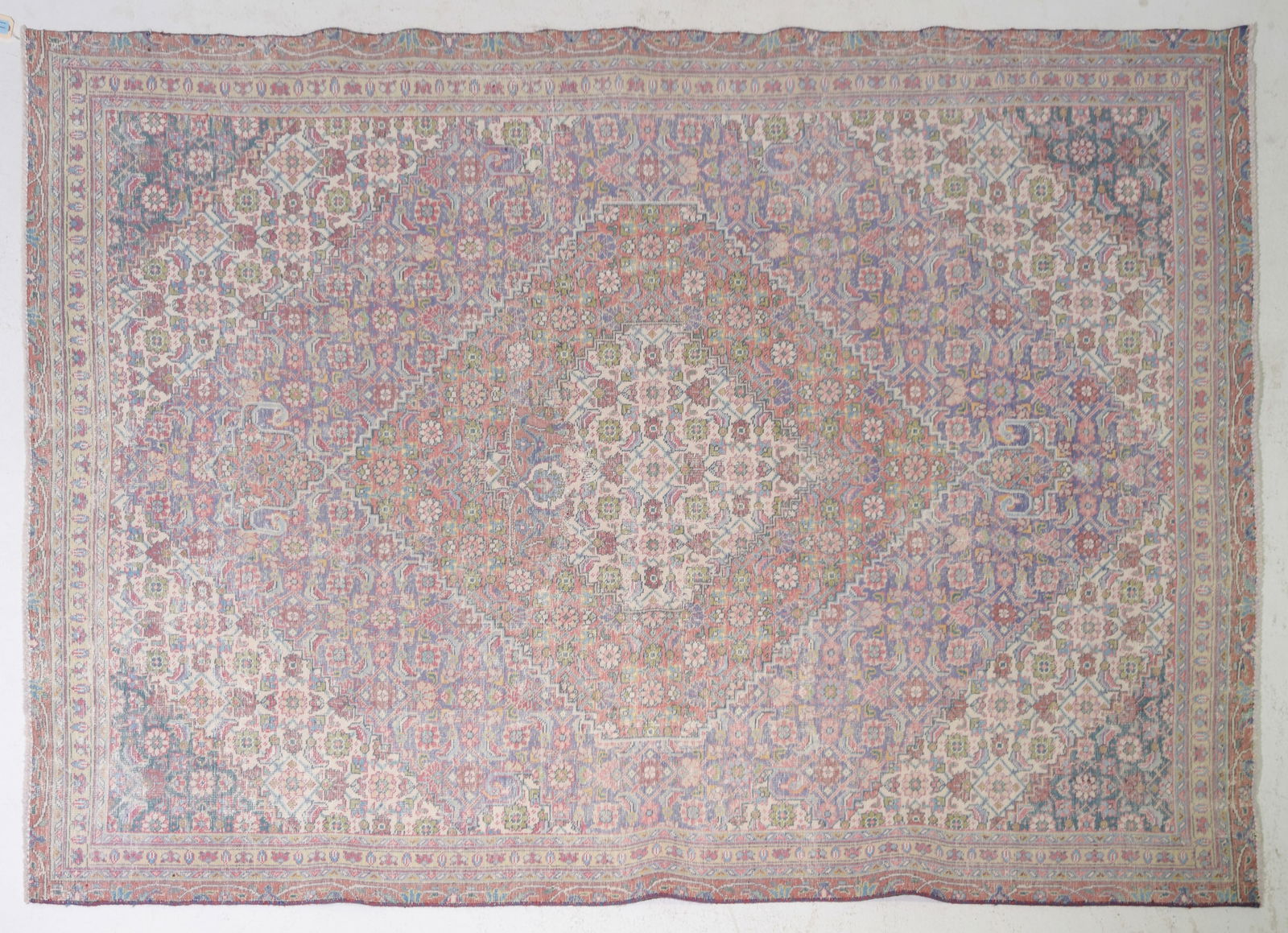 Hand Knotted Tabriz Rug - 9' x 6' (1 of 4)