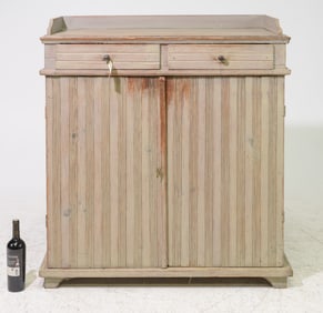 Swedish Gustavian Style Painted Buffet / Cupboard