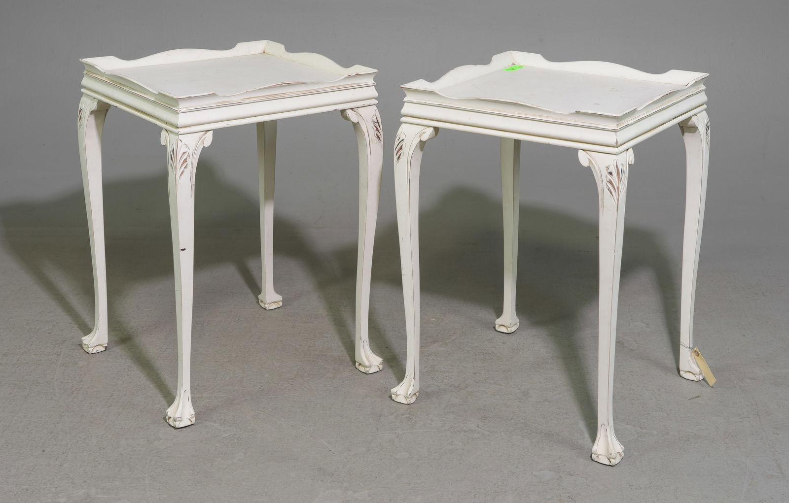 2 Swedish Painted Occasional / Side Tables (1 of 4)