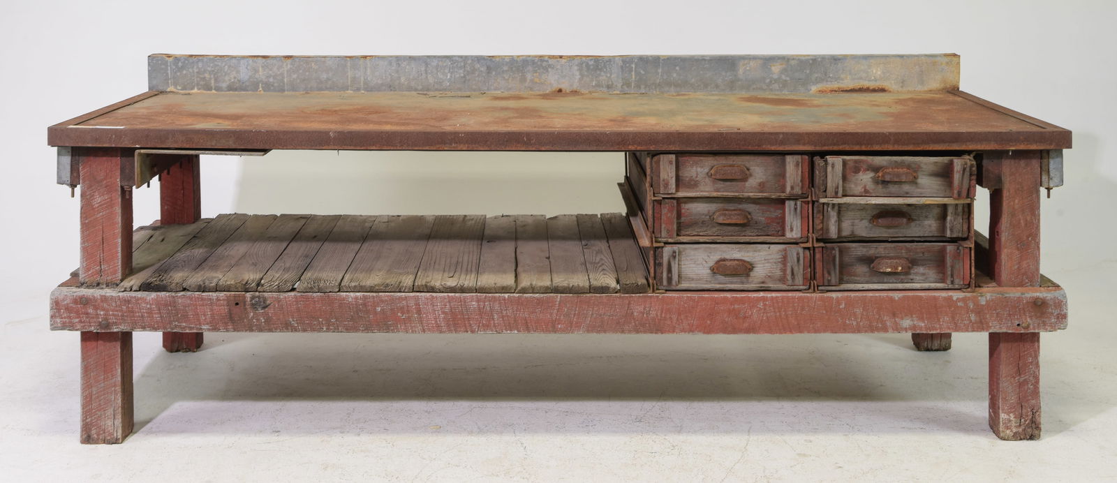 Industrial / Farmhouse Large Work Table (1 of 7)