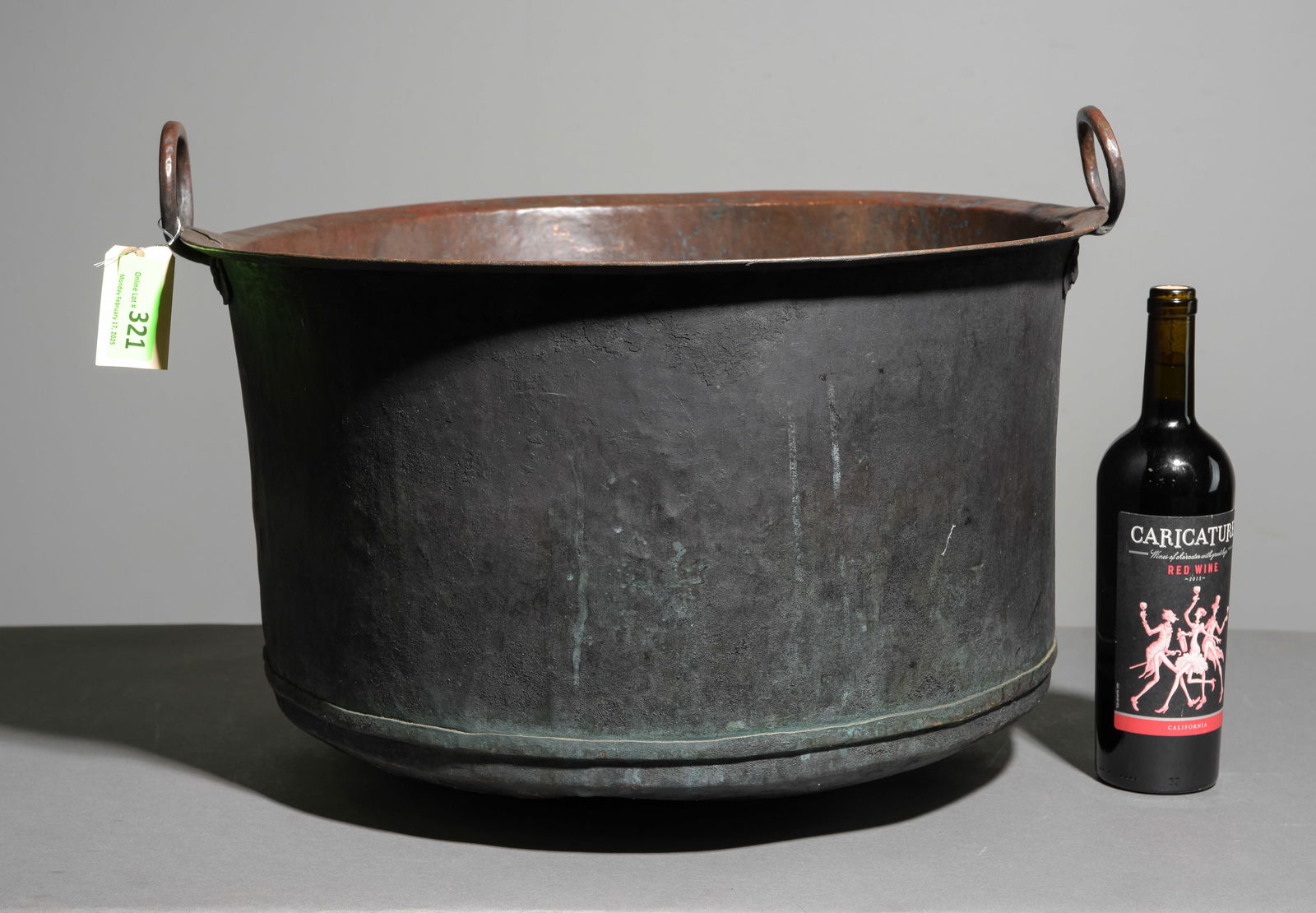 Large Copper / Metal Cauldron (1 of 3)