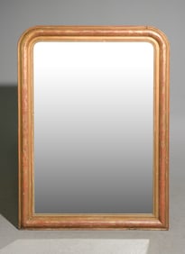 Louis Philippe Style Gold Framed Mirror