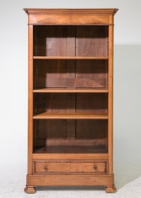Louis Philippe Style Cherry Bookcase