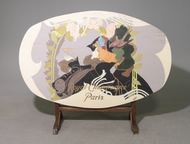 French Painted Vendange Table - Royal Champagne Paris