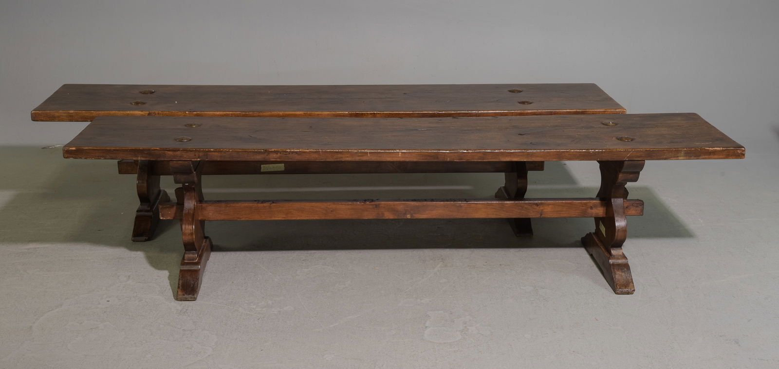 French Solid Alder Wood Monastery / Farmhouse Benches (1 of 6)