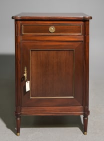 Louis XVI Style Mahogany Jam Cabinet / Cupboard