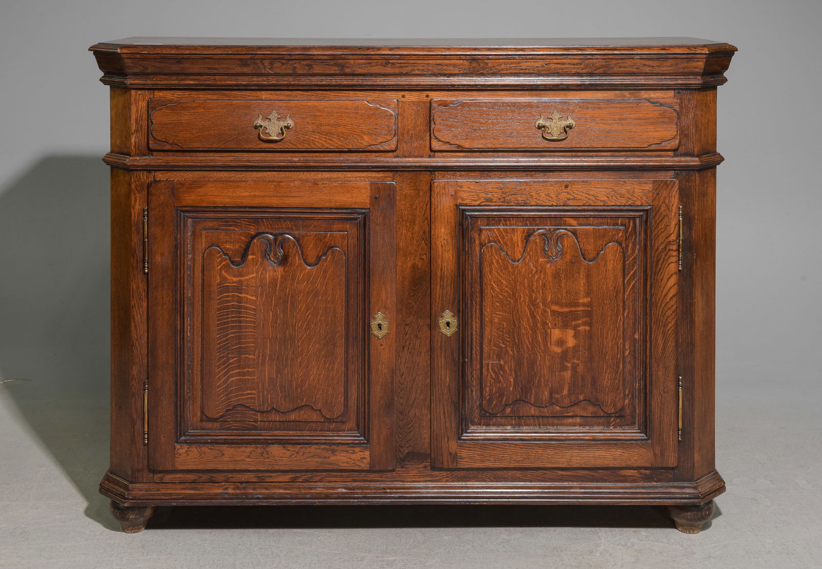 French Tall Oak Buffet / Sideboard (1 of 6)