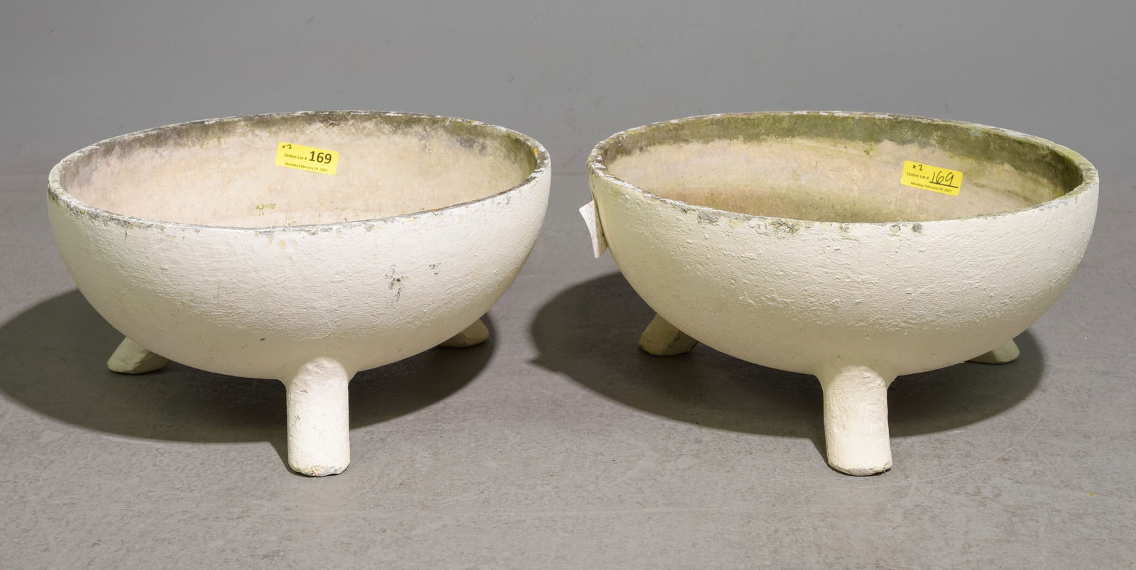 Willy Guhl (1915-2004) - Two 1/2 Marmite Planters (1 of 5)
