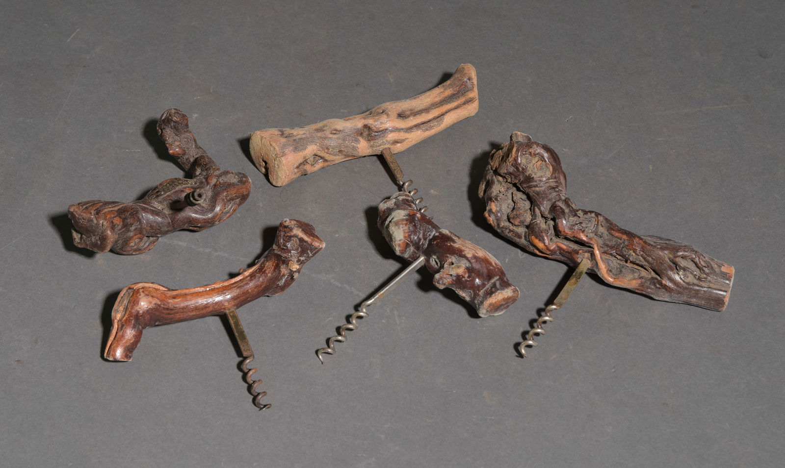 Five Assorted Vinewood Corkscrews (1 of 6)