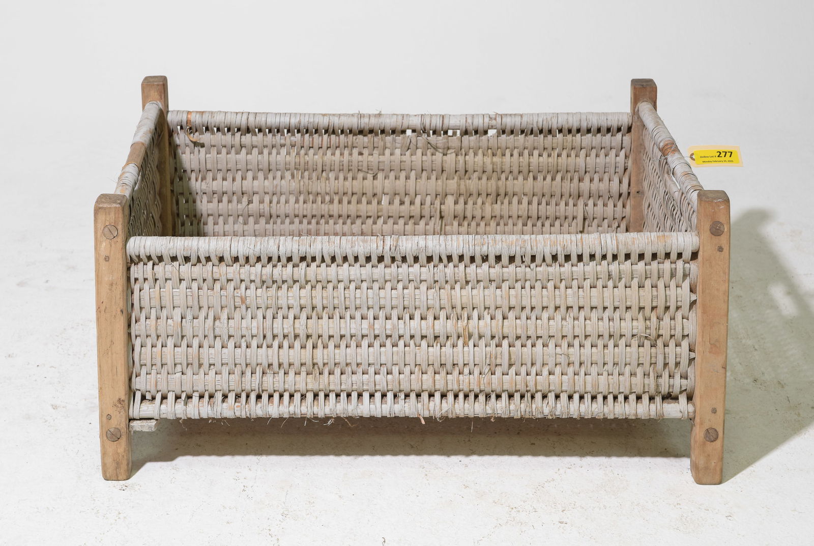 Swedish Woven Dog Bed / Basket (1 of 3)