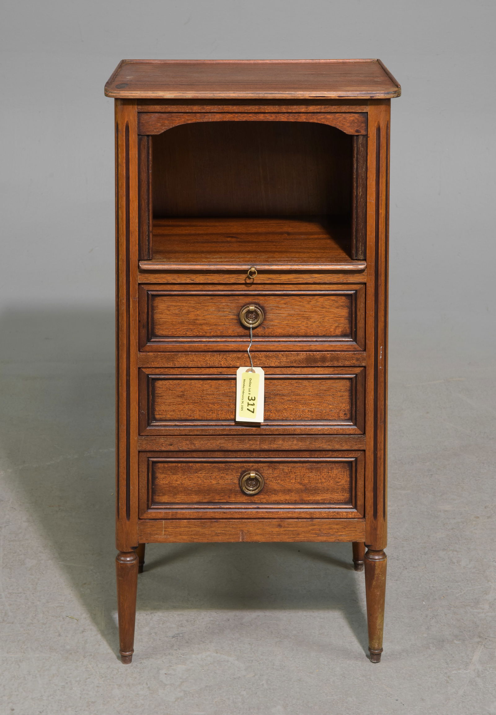 Louis XVI Style Mahogany Occasional Cabinet / Stand (1 of 5)