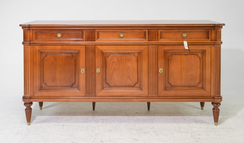 Louis XVI Style Fruitwood Sideboard c.1940's-50's