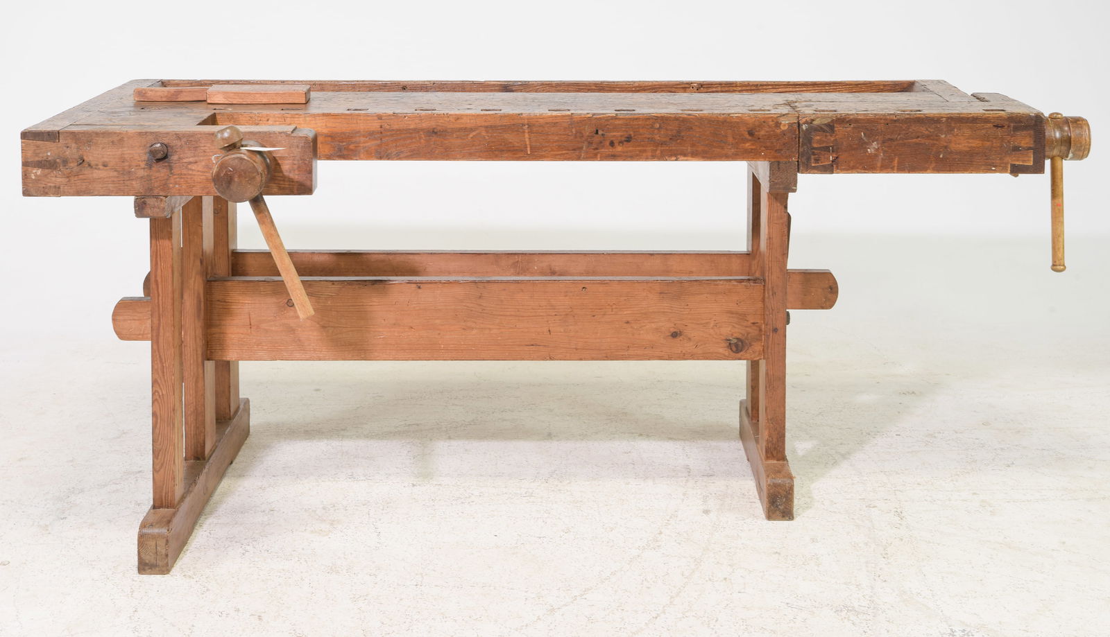 19th Century French Carpenters Workbench / Table (1 of 4)