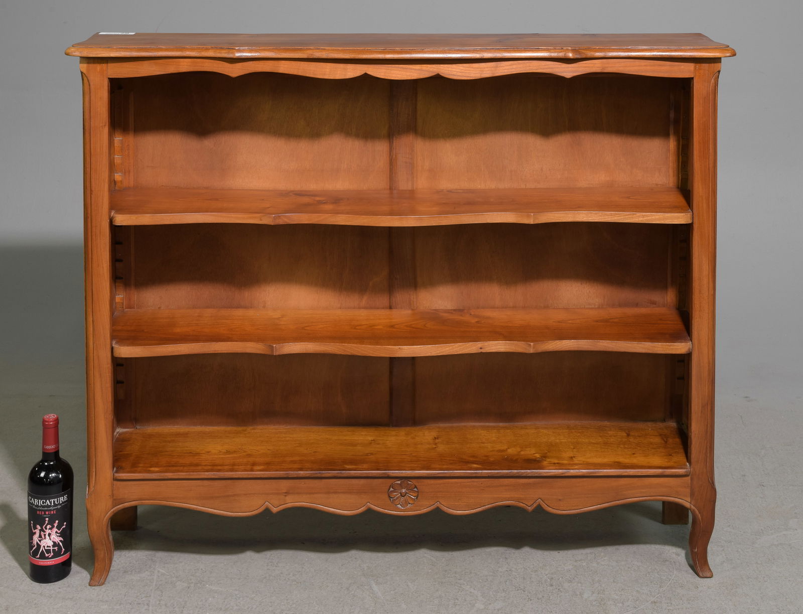 Louis XV Style Cherry Bookshelf c.1930's #1 (1 of 3)