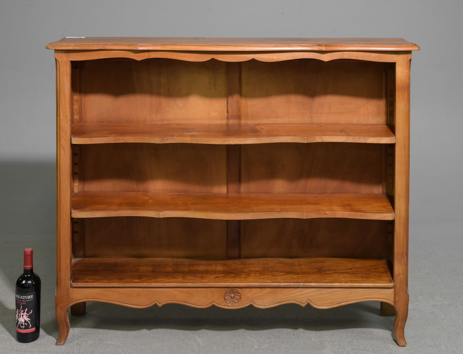 Louis XV Style Cherry Bookshelf c.1930's #2 (1 of 3)