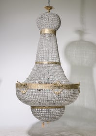 Empire Style Monumental Chandelier