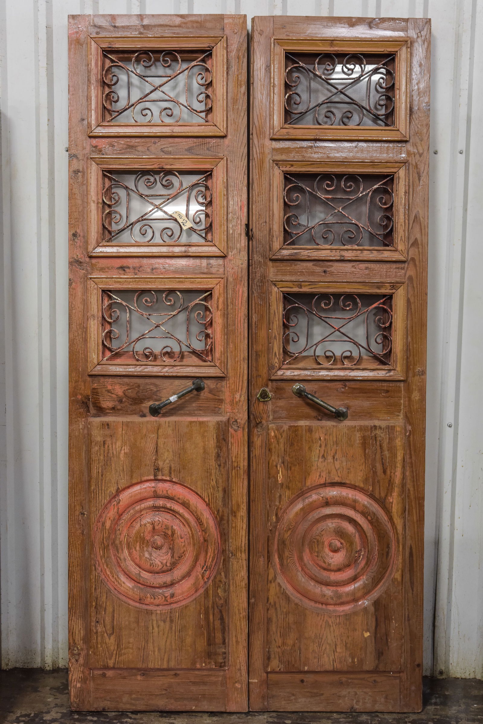 2 Wood Doors with Iron Inserts #2 (1 of 5)