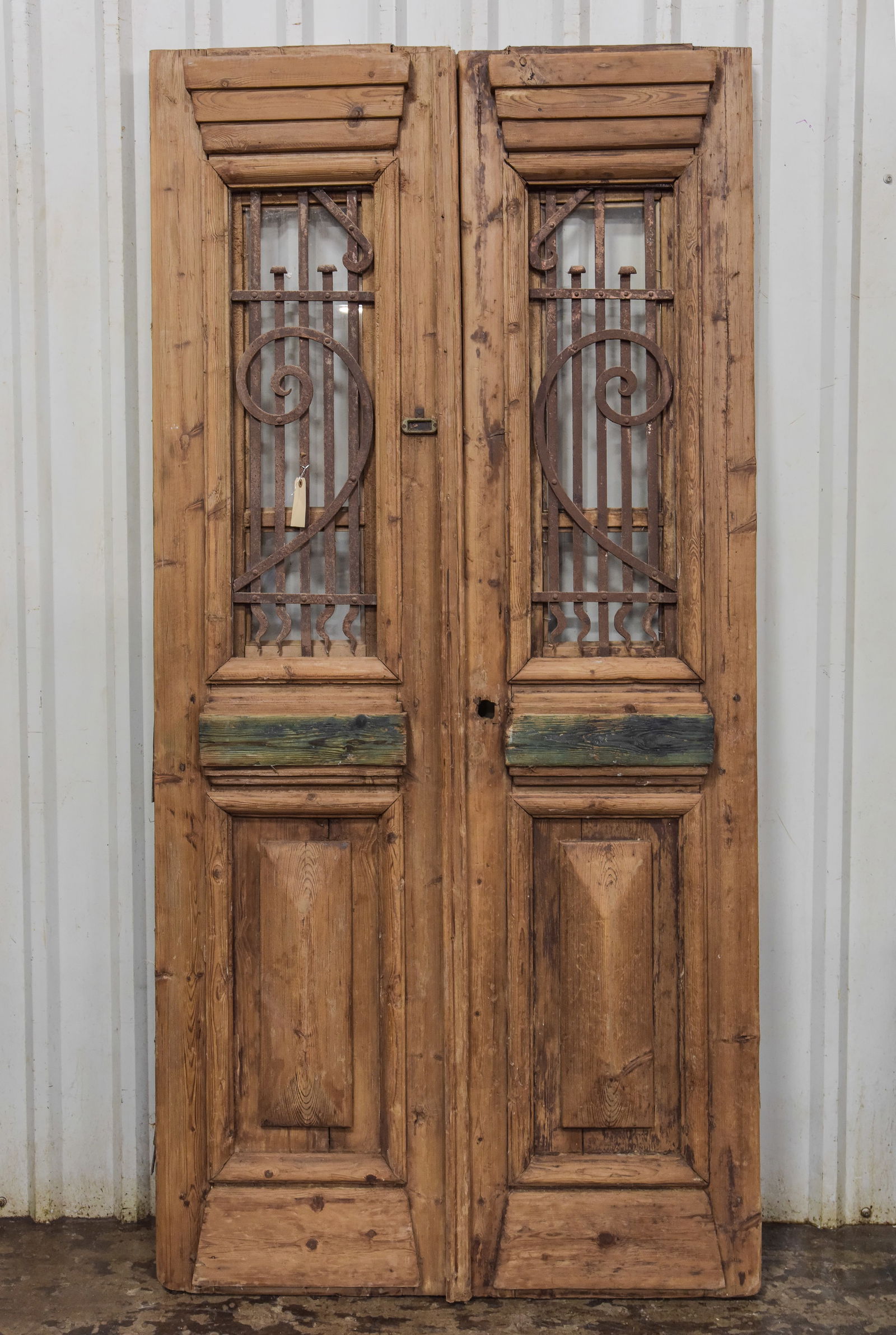 2 Wood Doors with Iron Inserts #3 (1 of 4)