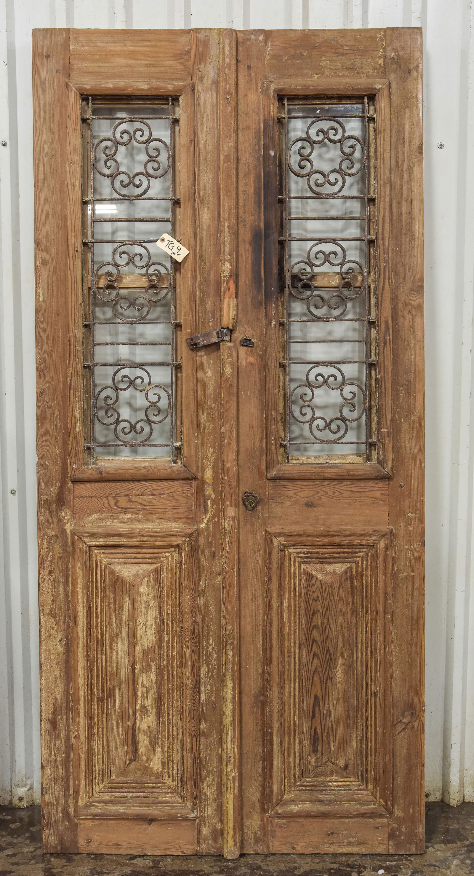 2 Wood Doors with Iron Inserts #5 (1 of 5)