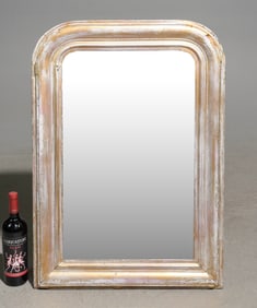 Louis Philippe Style Painted Framed Small Mirror