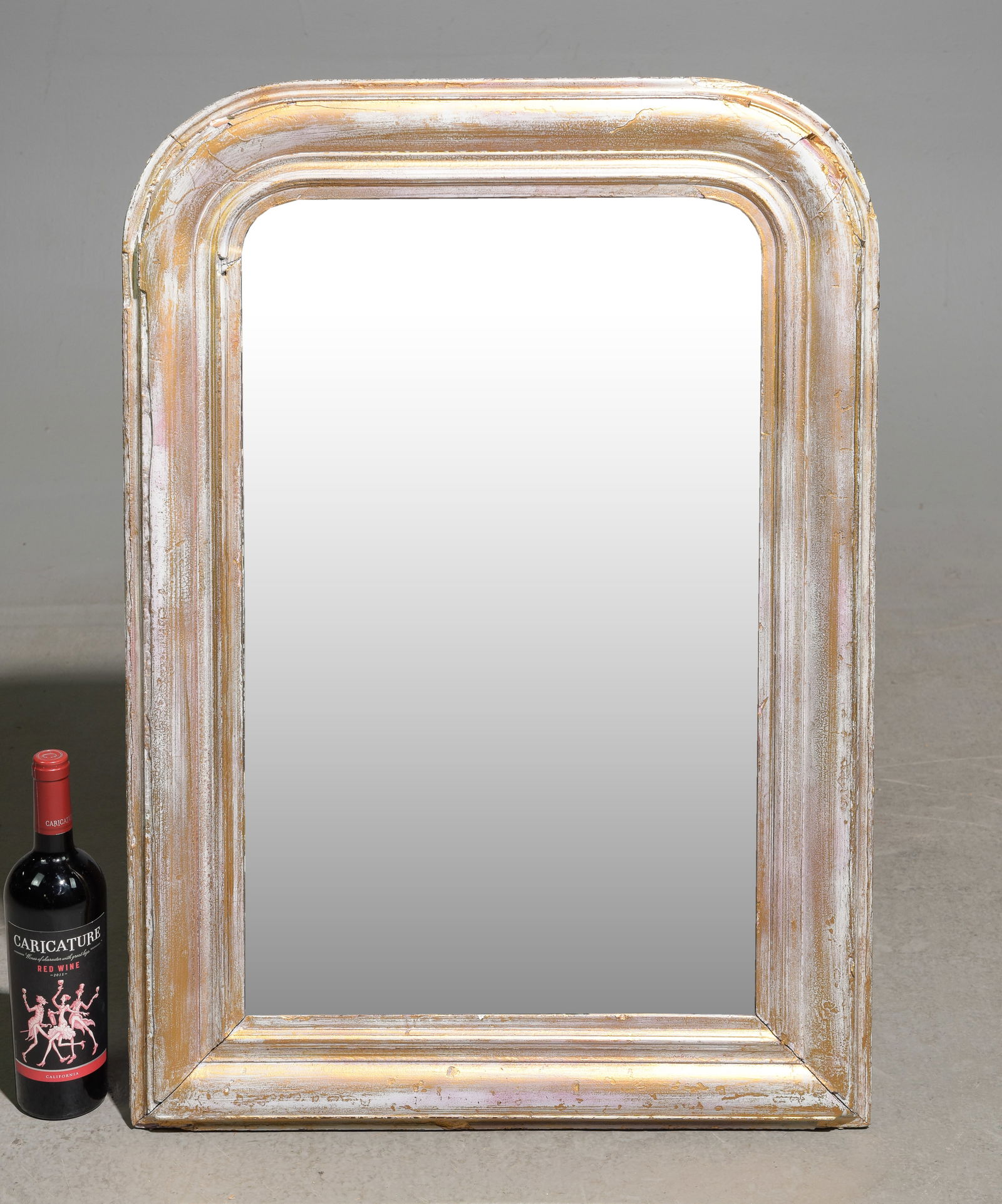 Louis Philippe Style Painted Framed Small Mirror (1 of 4)