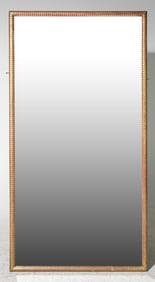 French Large Gold Framed Mirror