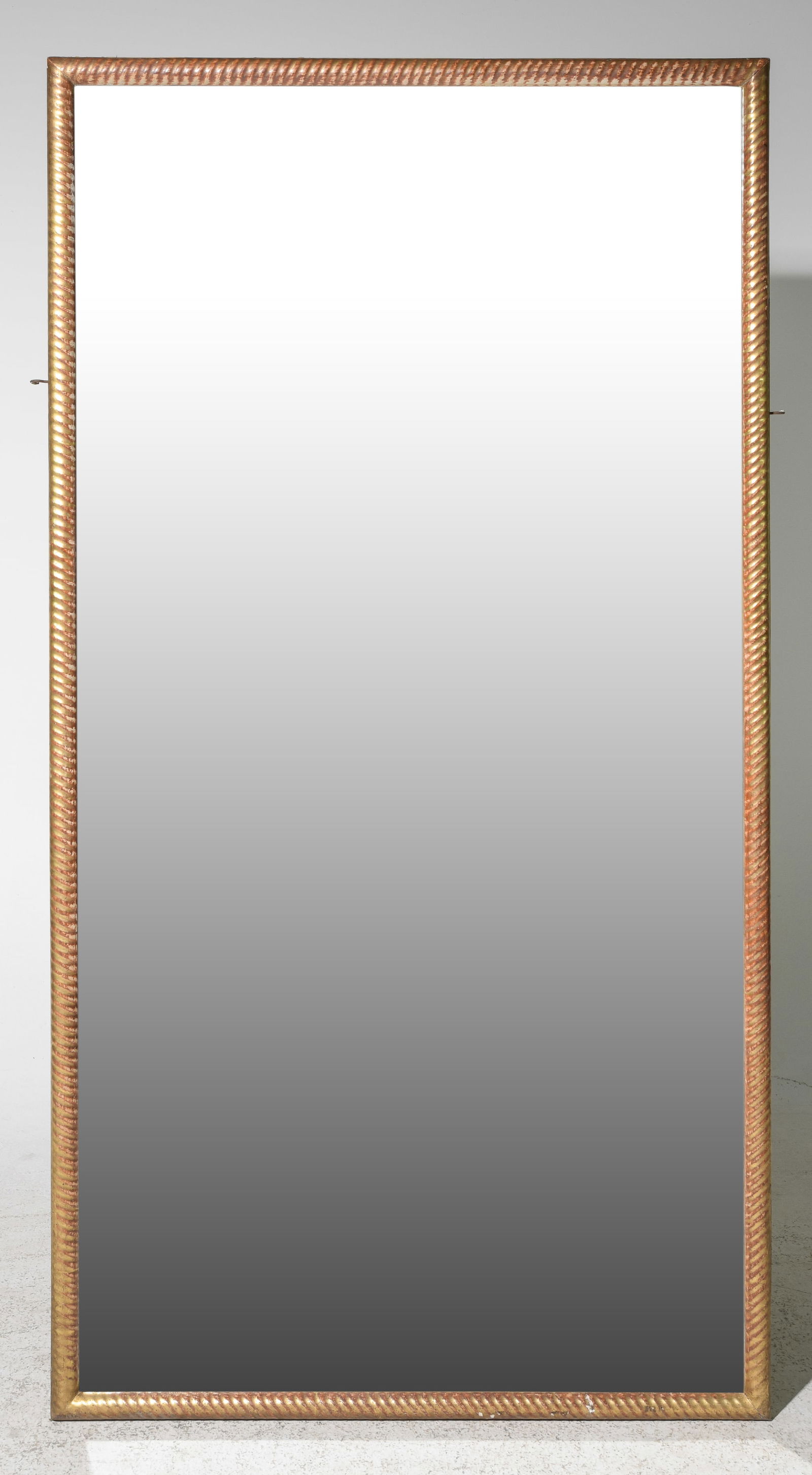 French Large Gold Framed Mirror (1 of 3)