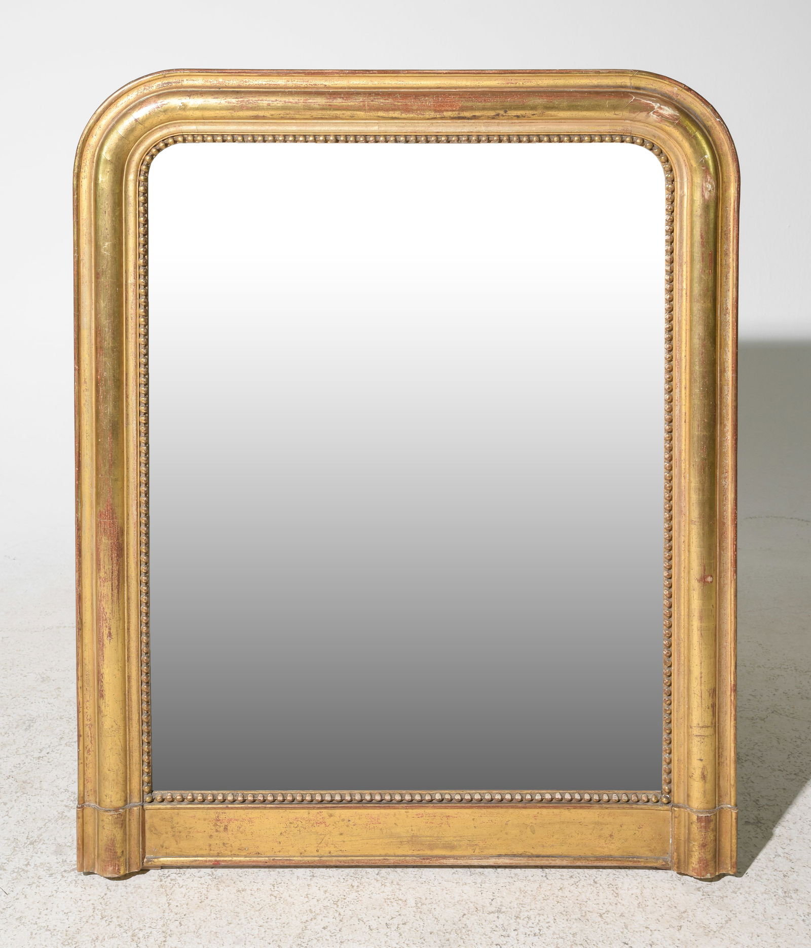 Louis Philippe Style Gold Framed Mirror (1 of 3)