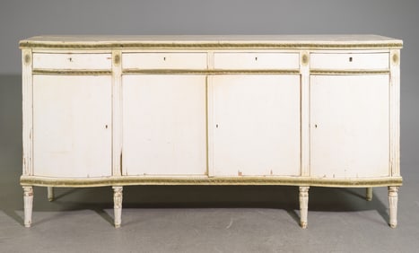 Swedish Painted Large Sideboard / Enfilade