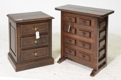 2 Oak Nightstands / Occasional Chests