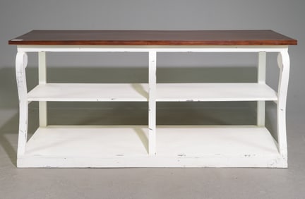 English Style Painted Base Hall / Kitchen Table