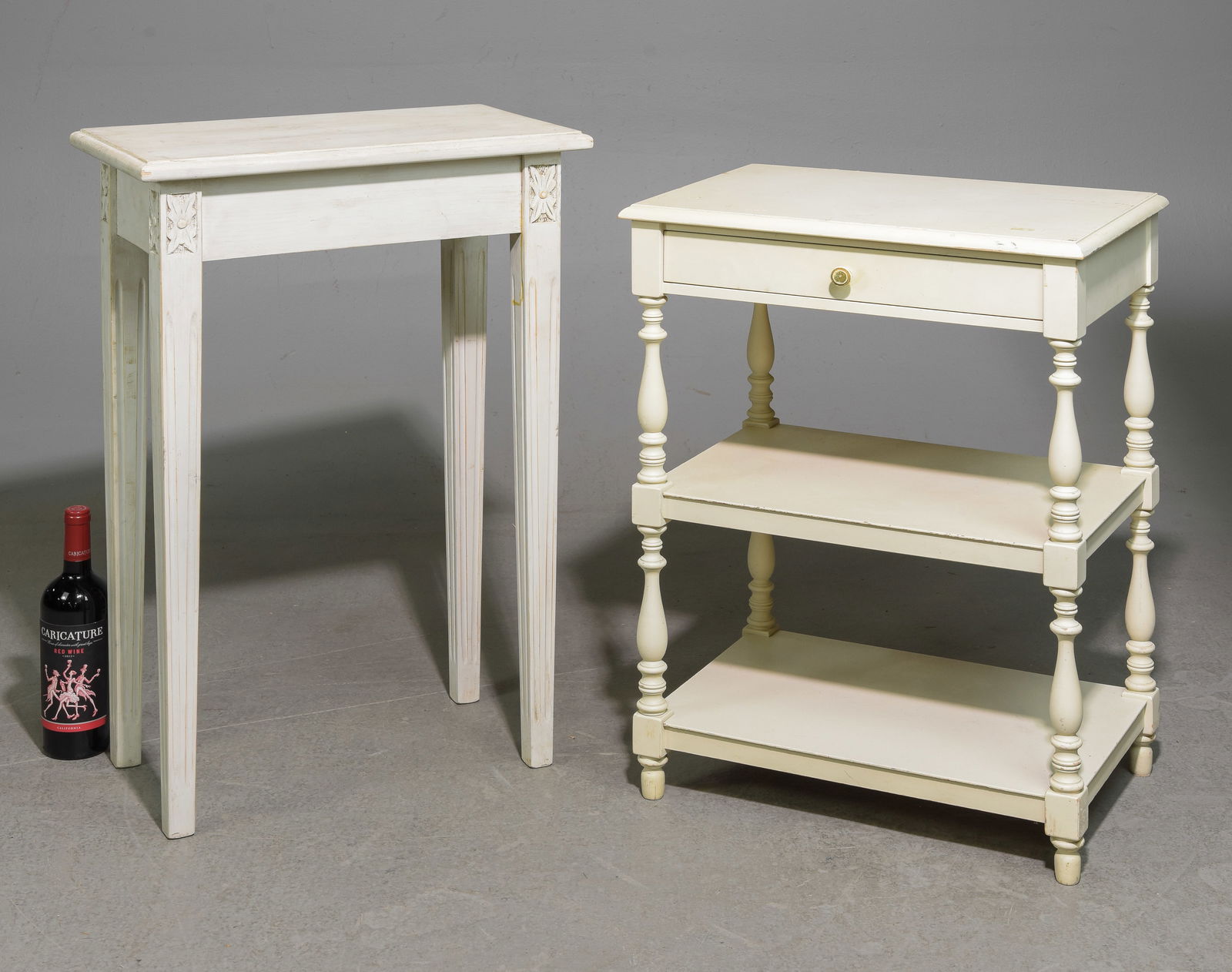 2 Swedish Painted Occasional Tables (1 of 3)