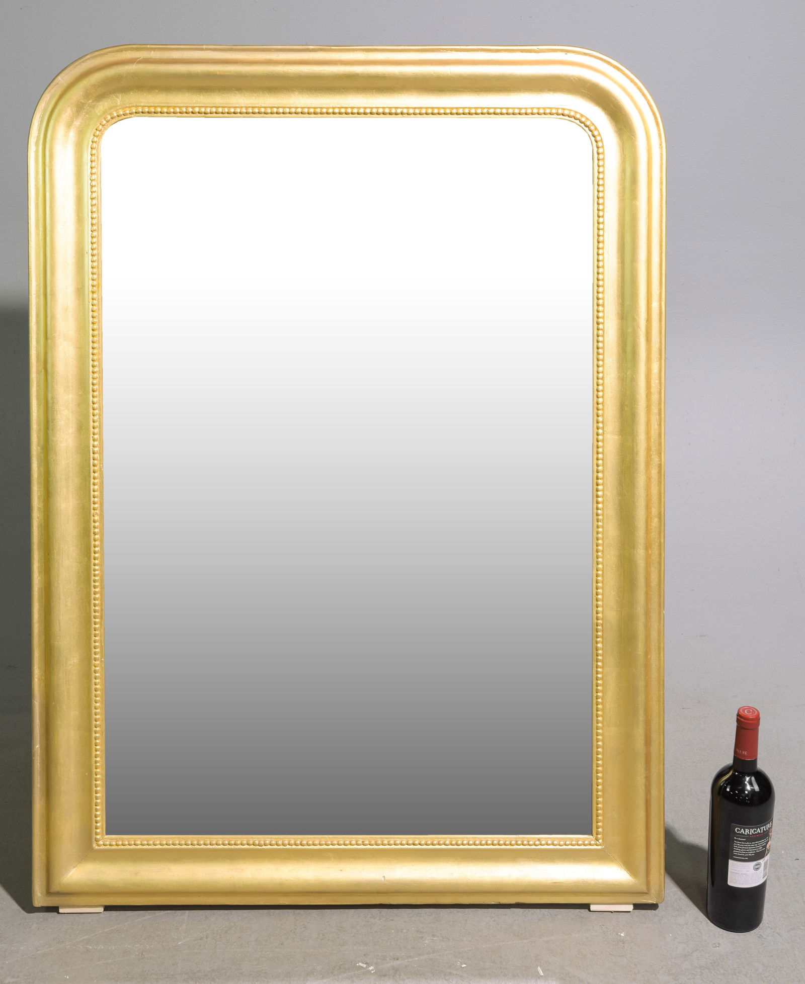 Louis Philippe Style Gold Painted Framed Mirror (1 of 4)