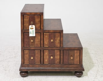 British Library Faux Book Front Step Chest