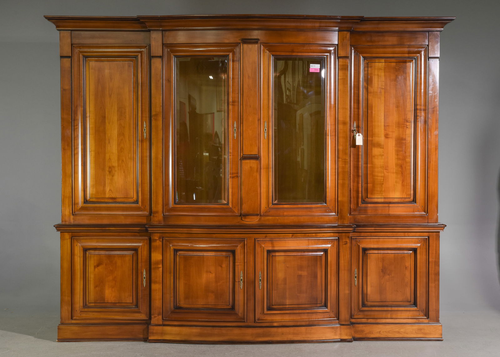 French Style Large Bookcase / Cupboard (1 of 7)